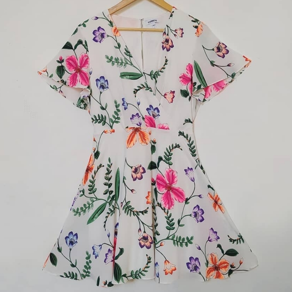 Express Floral Dress